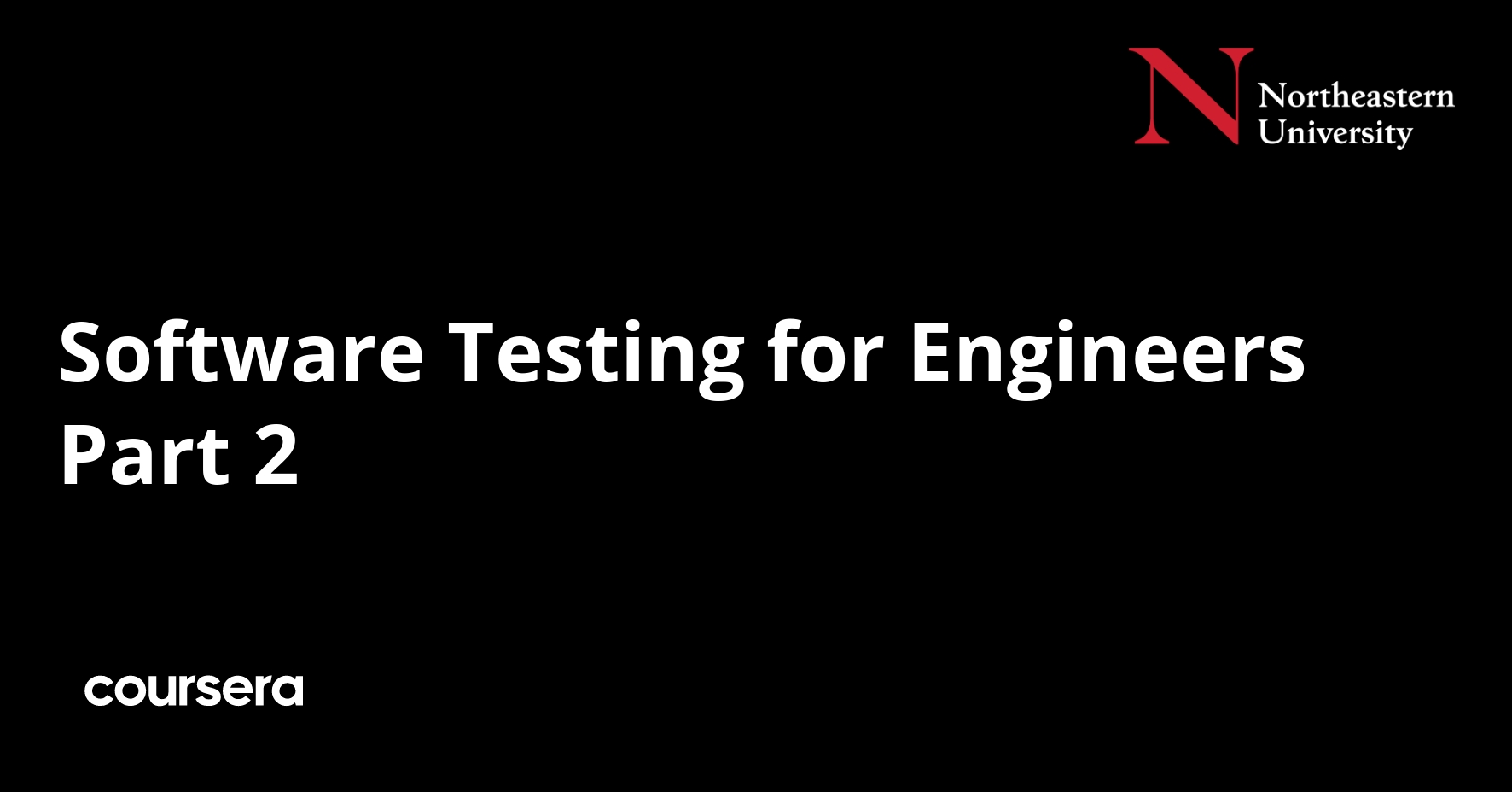software performance testing and engineering: chapter... Software Testing for Engineers Part 2 | Coursera