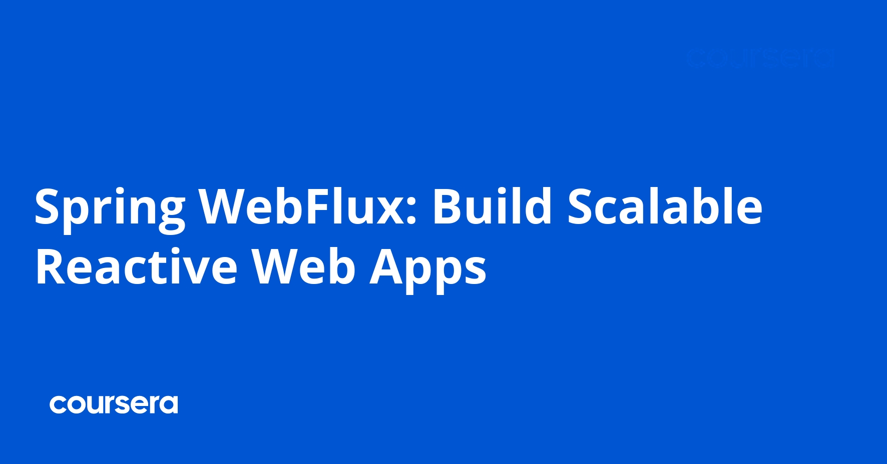 Spring WebFlux: Build Scalable Reactive Web Apps