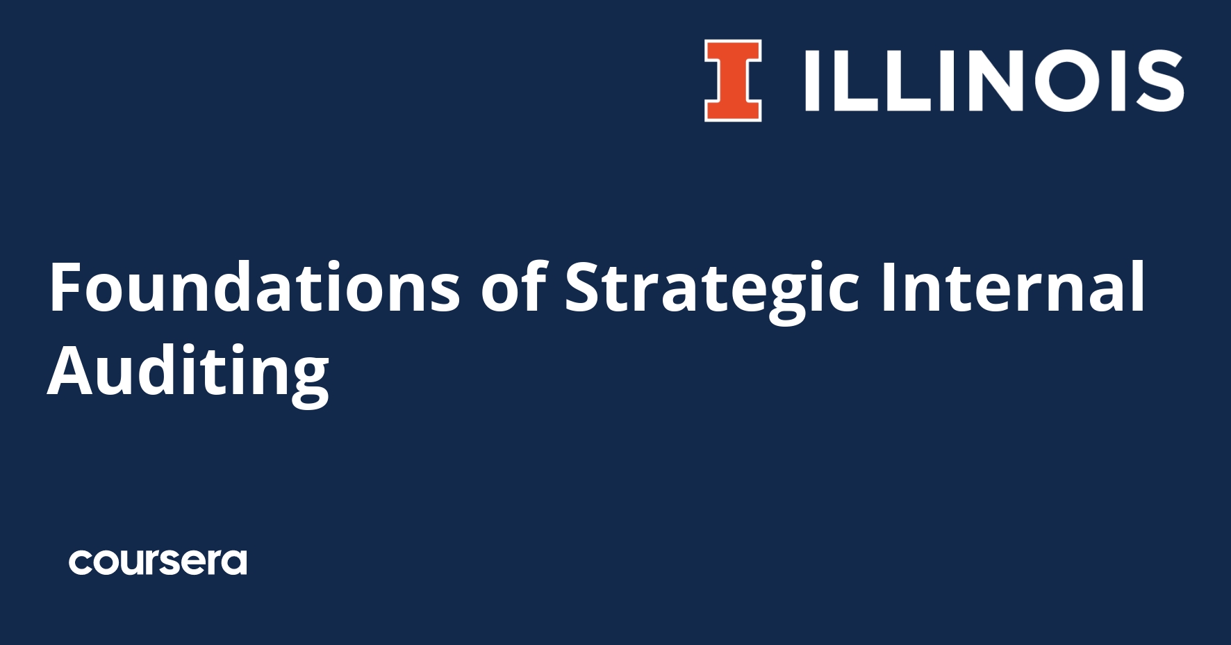 Foundations of Strategic Internal Auditing