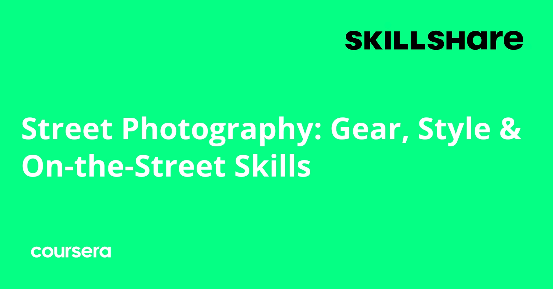 Street Photography: Gear, Style & On-the-Street Skills