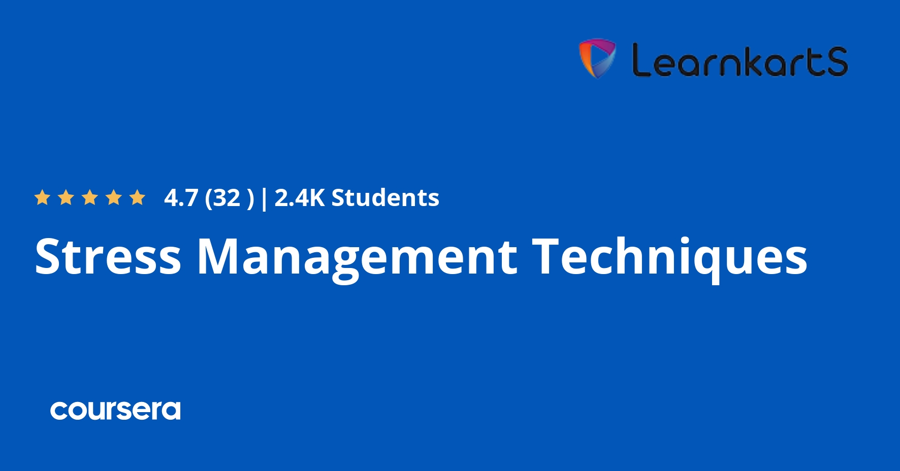 Stress Management Techniques | Coursera