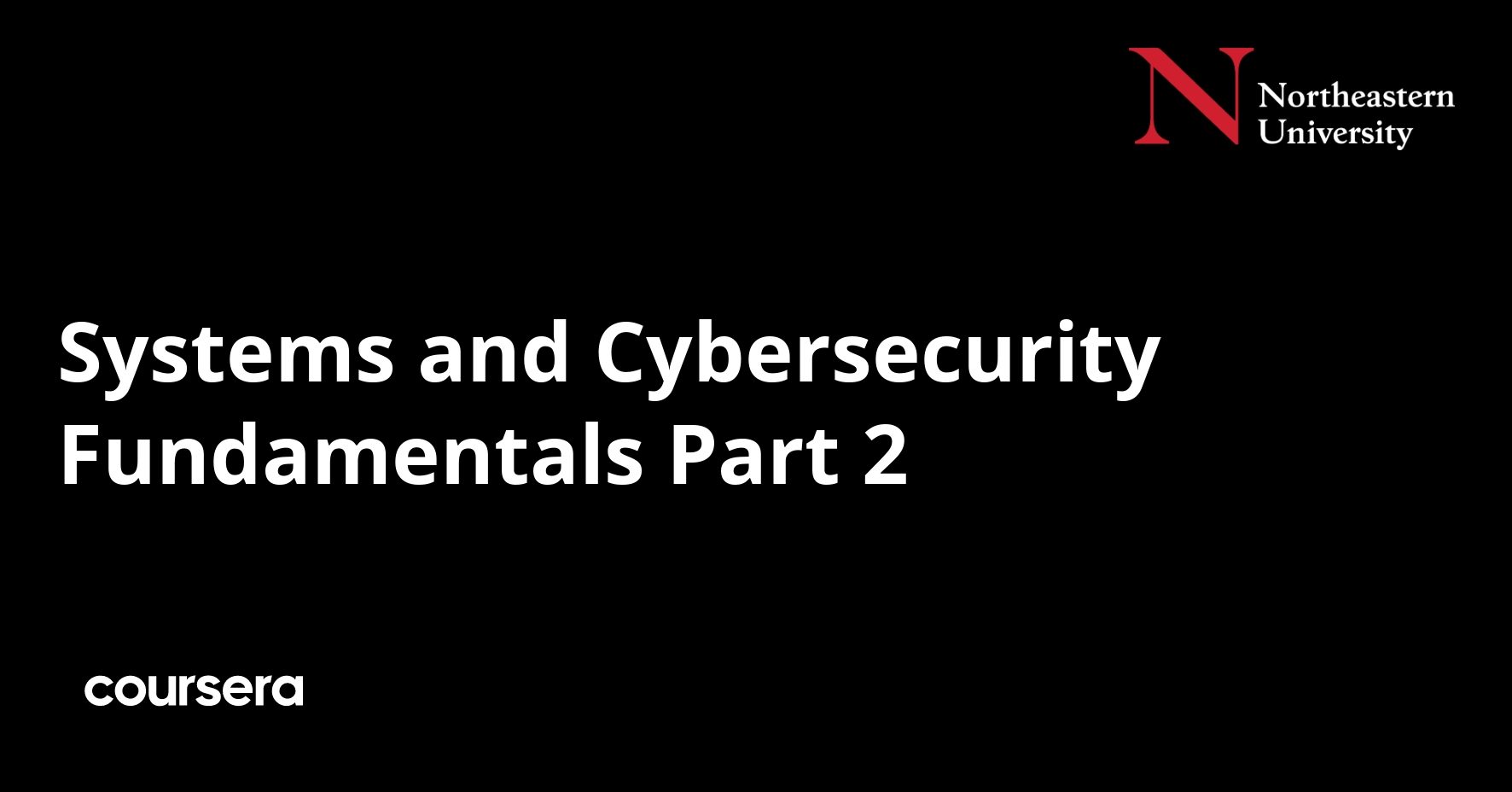 Systems and Cybersecurity Fundamentals Part 2