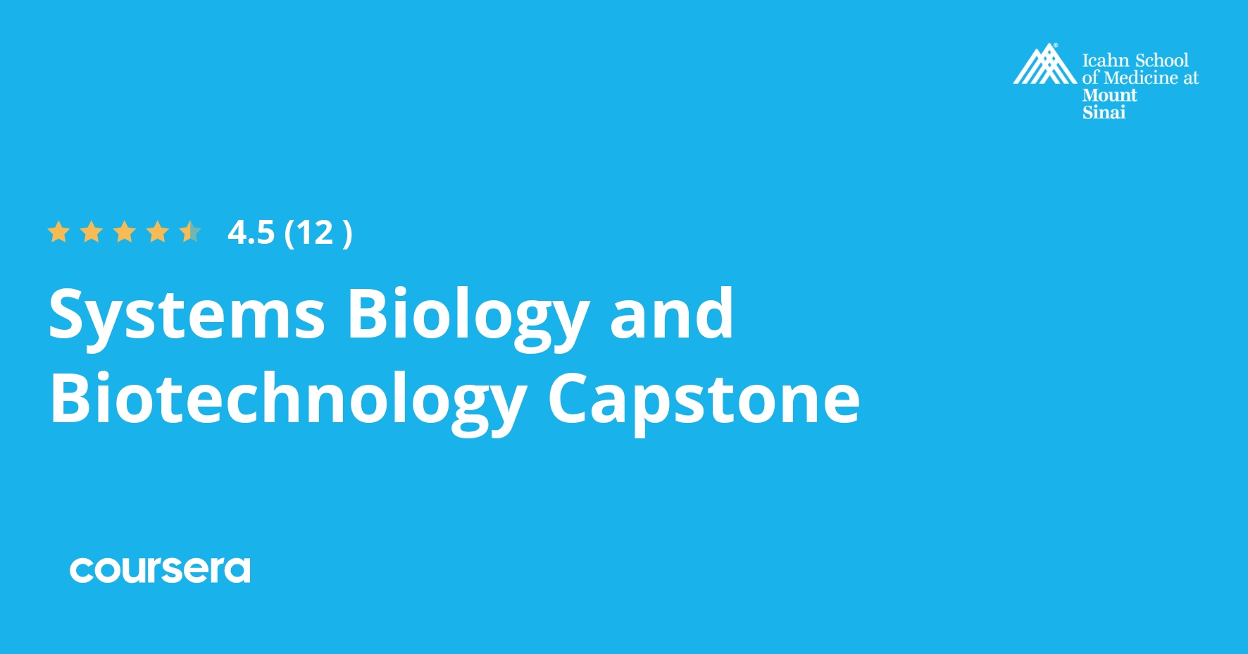 Bioinformatics for biologists course image