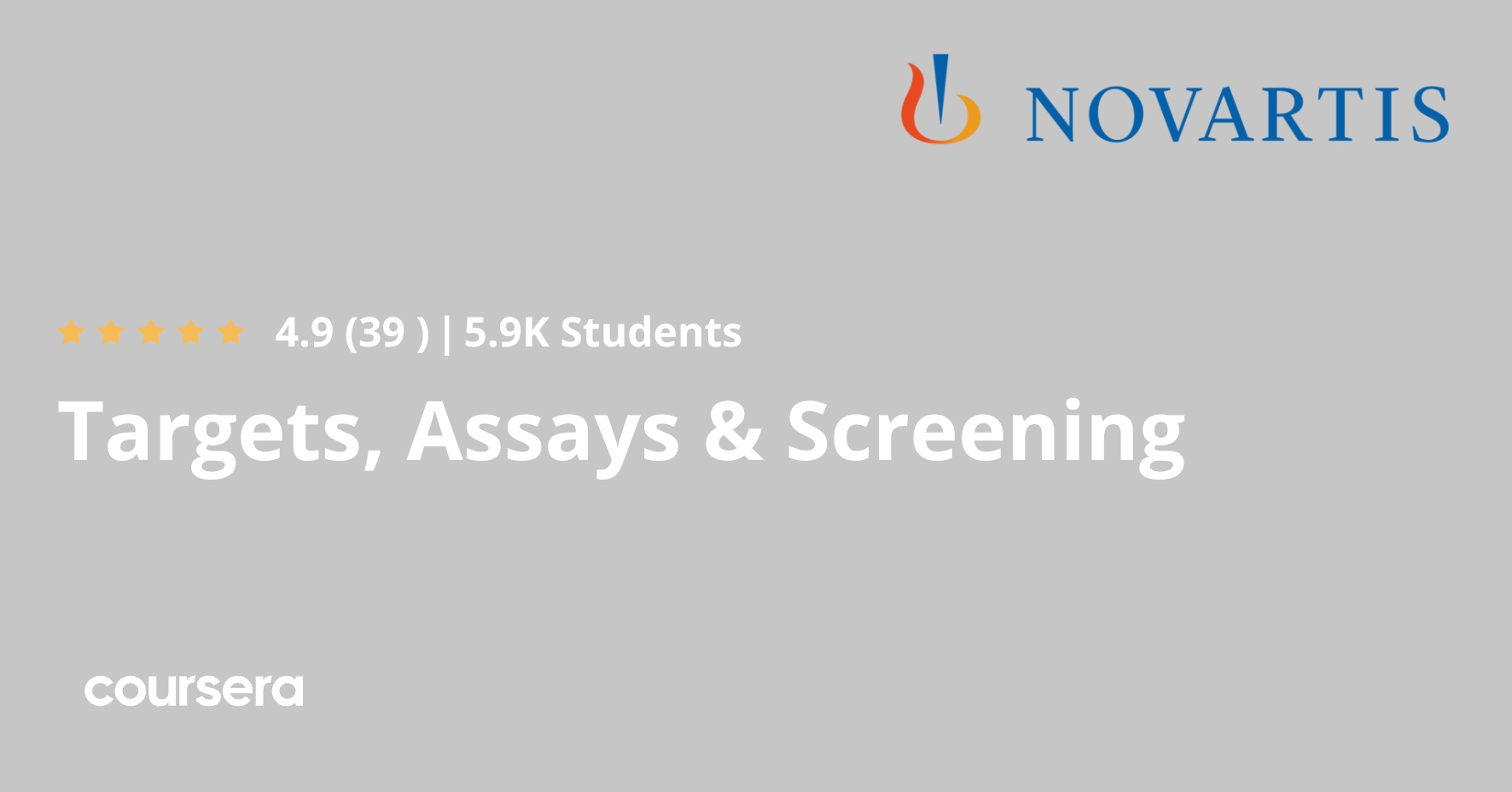 Targets, Assays & Screening | Coursera
