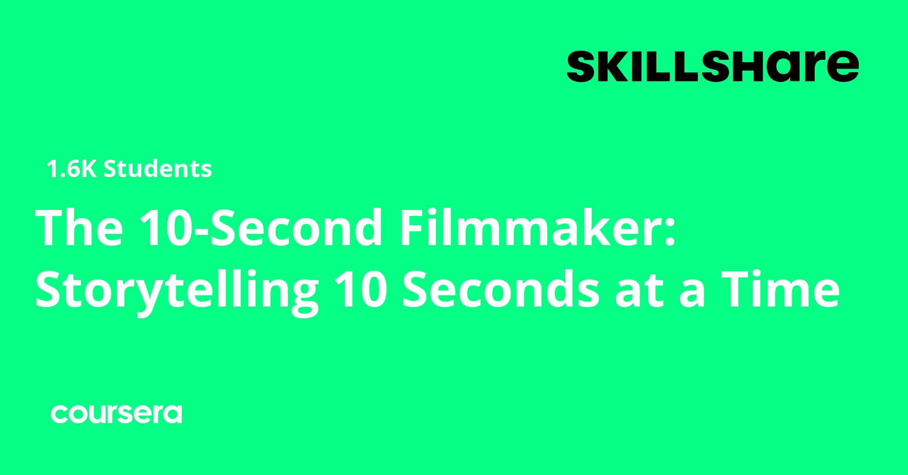 The 10-Second Filmmaker: Storytelling 10 Seconds at a Time