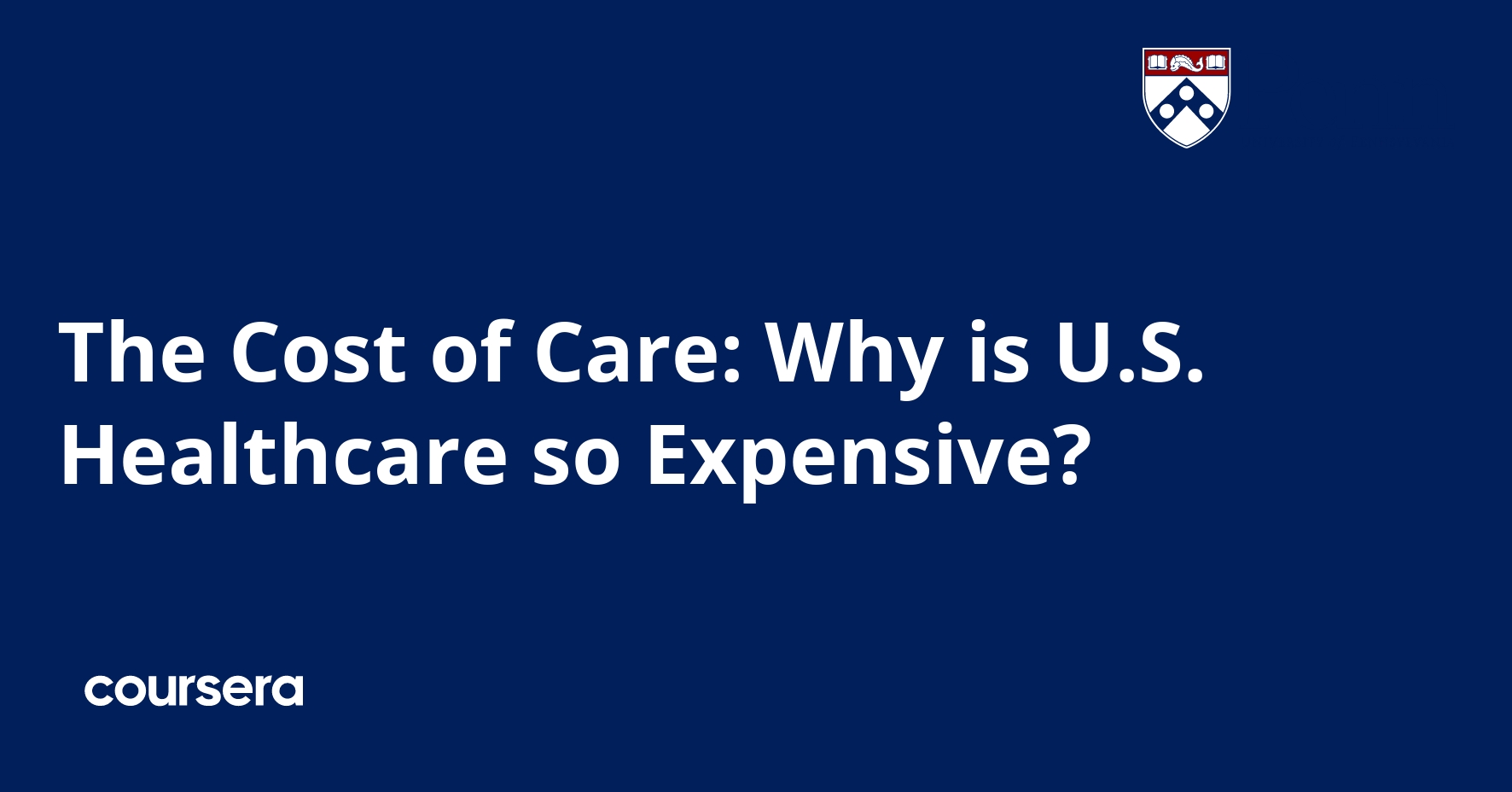 The Cost of Care: Why US Healthcare is Expensive