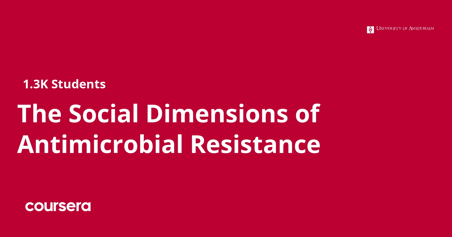 Social Dimensions of Antimicrobial Resistance