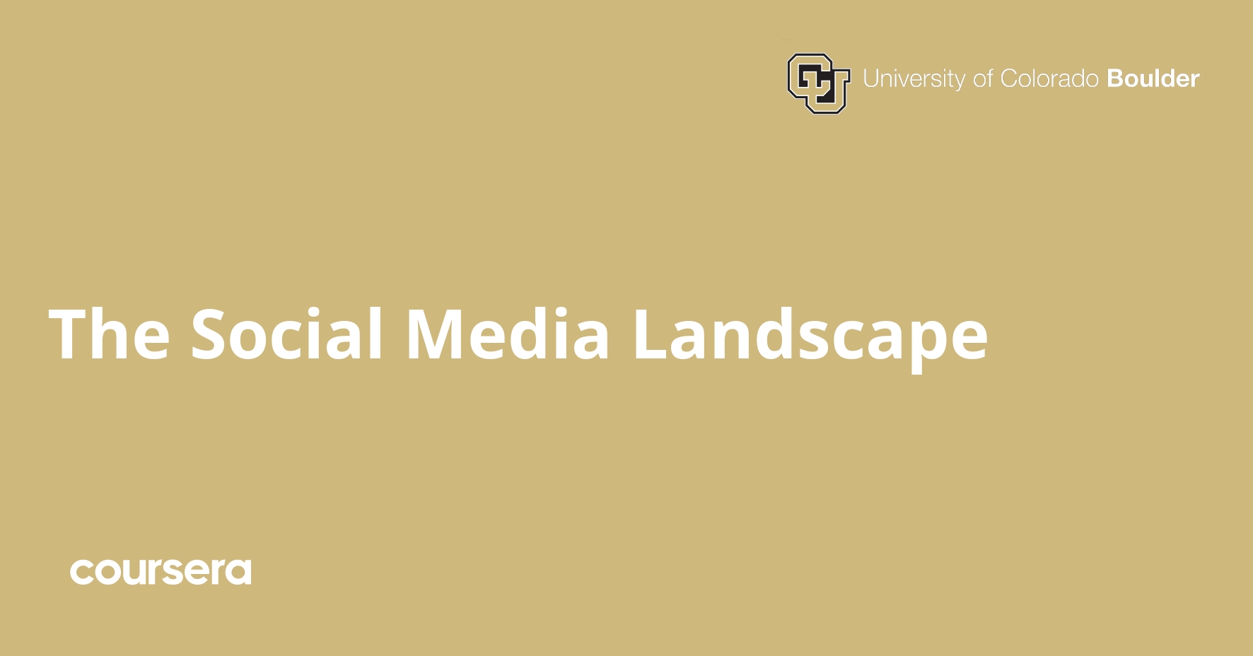The Social Media Landscape