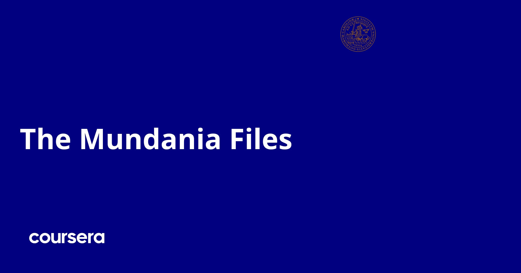 The Mundania Files
