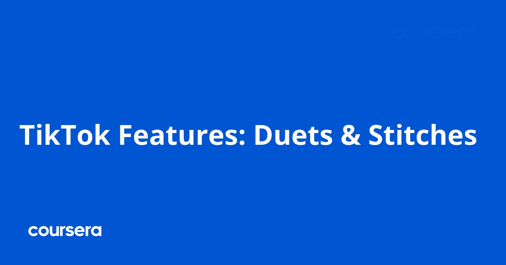 TikTok Features: Duets & Stitches