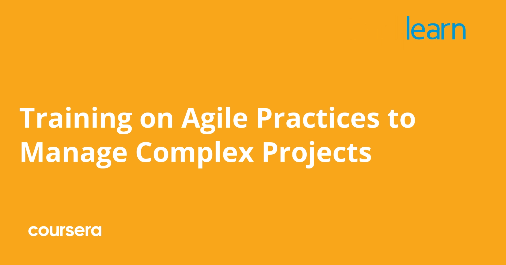 Agile Practices for Managing Complex Projects