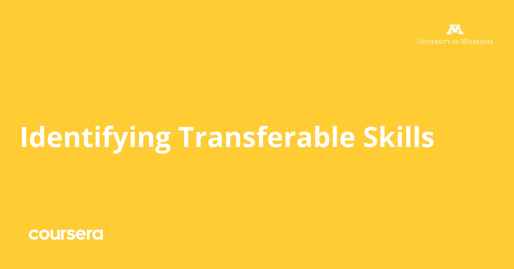 Identifying Transferable Skills