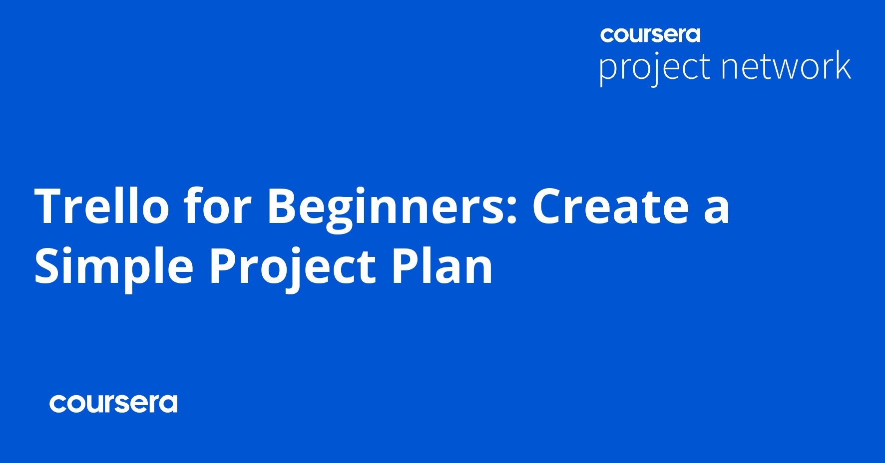 Trello for Beginners: Create a Simple Project Plan