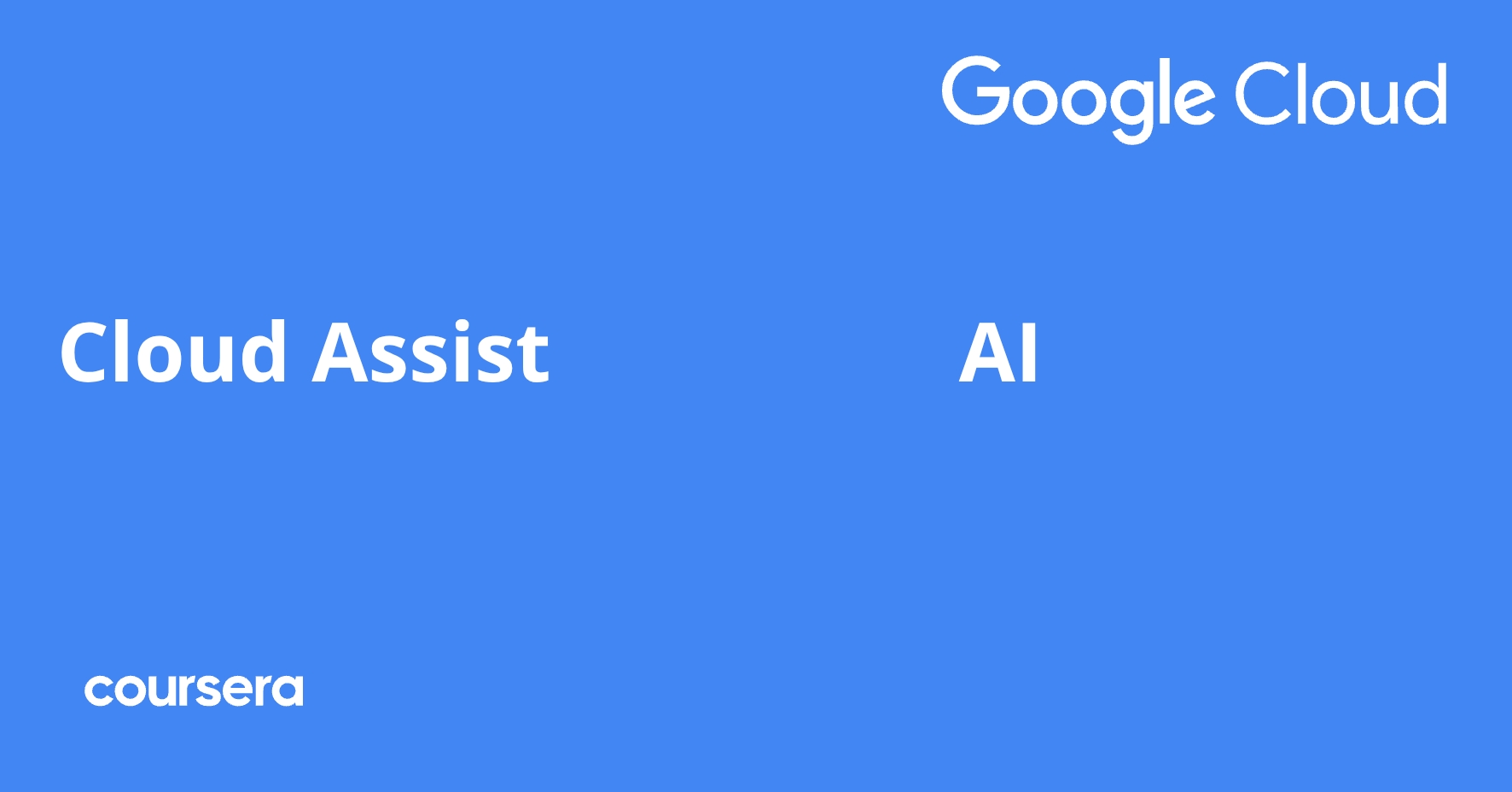 Cloud Assist 조사를 활용하여 AI를 통해 문제 해결하기 | Coursera