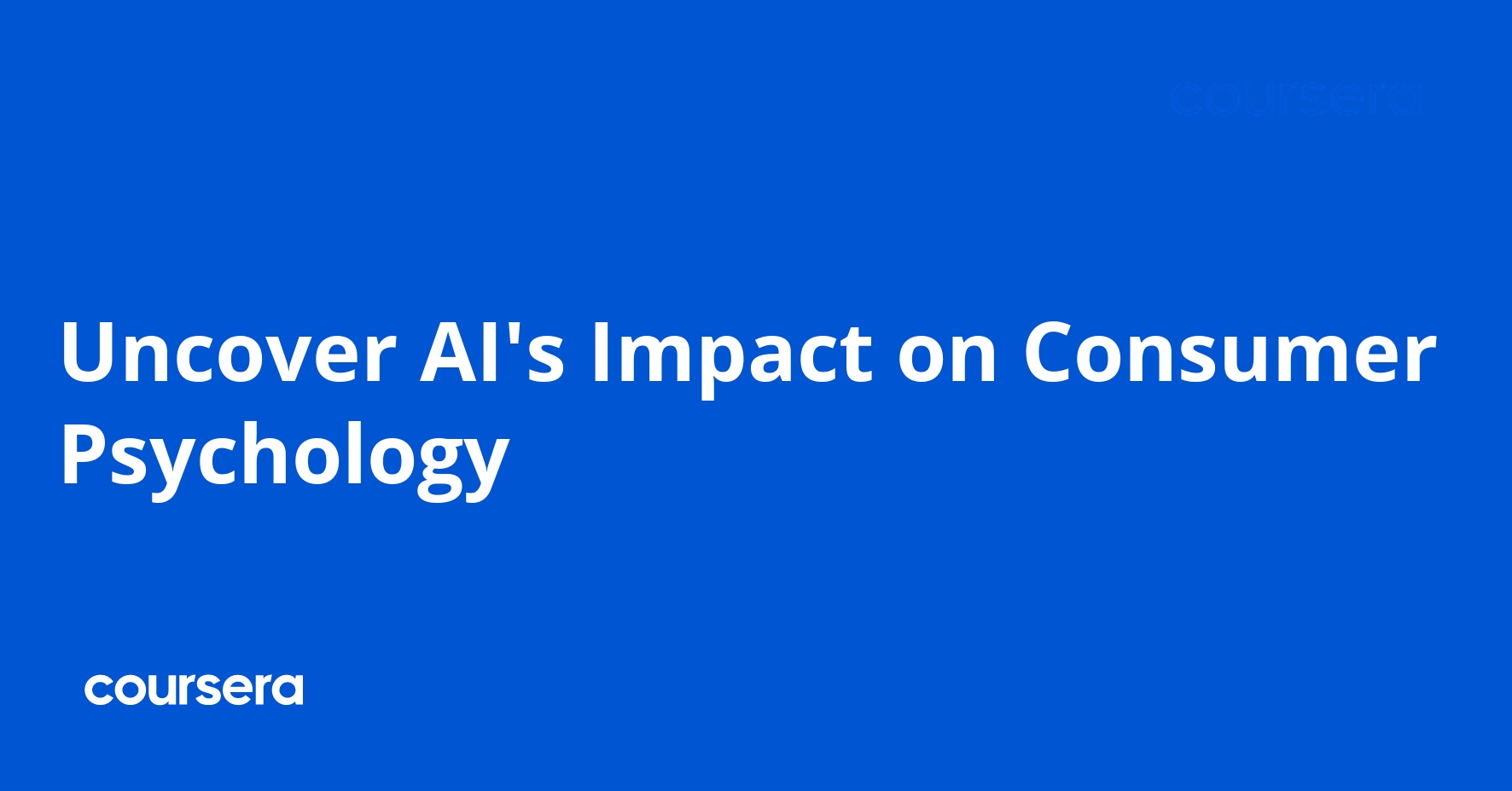 Uncover AI's Impact on Consumer Psychology