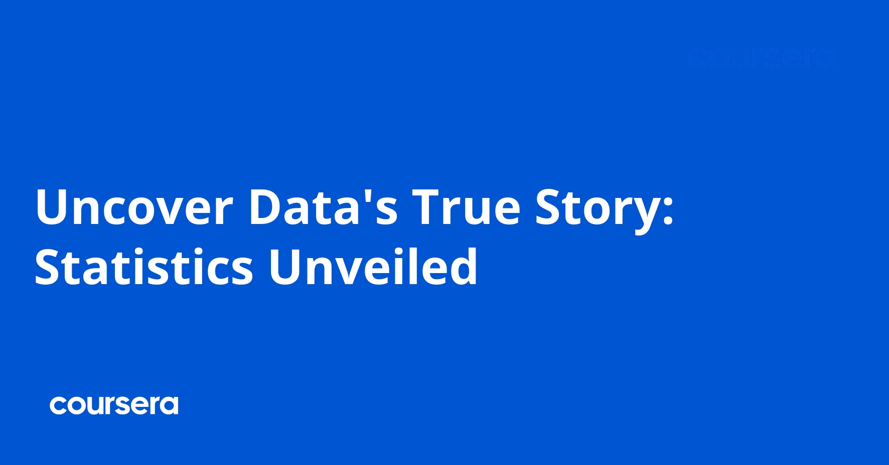 Uncover Data's True Story: Statistics Explained