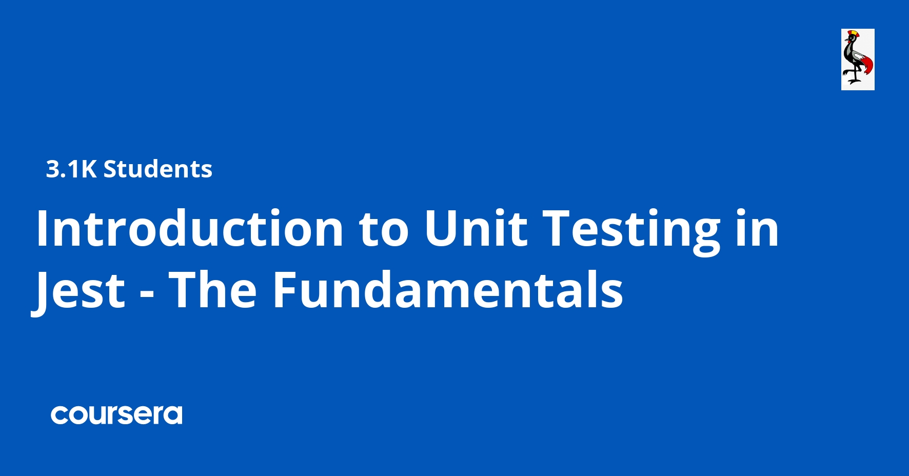 Introduction to Unit Testing in Jest The Fundamentals