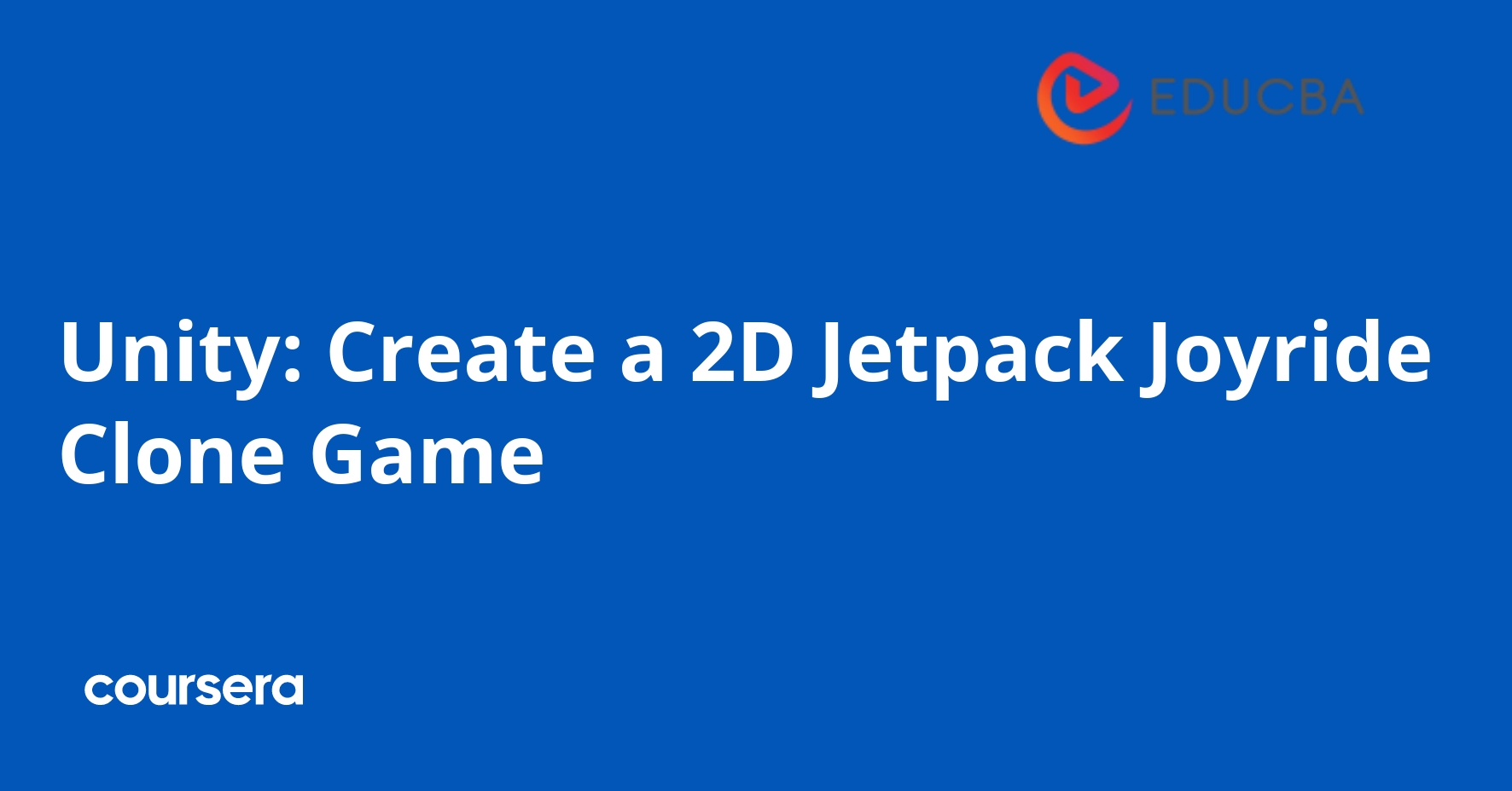 Unity: Create a 2D Jetpack Joyride Clone Game