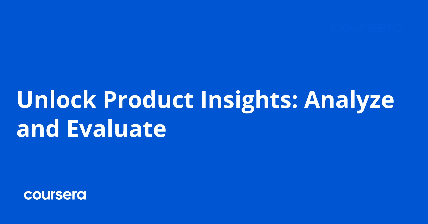 Unlock Product Insights