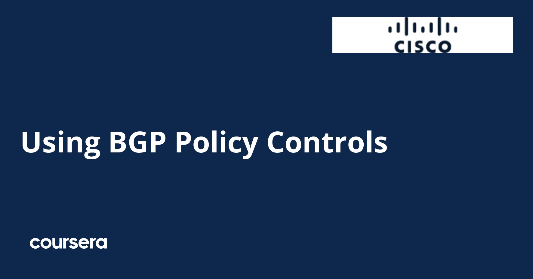 Using BGP Policy Controls