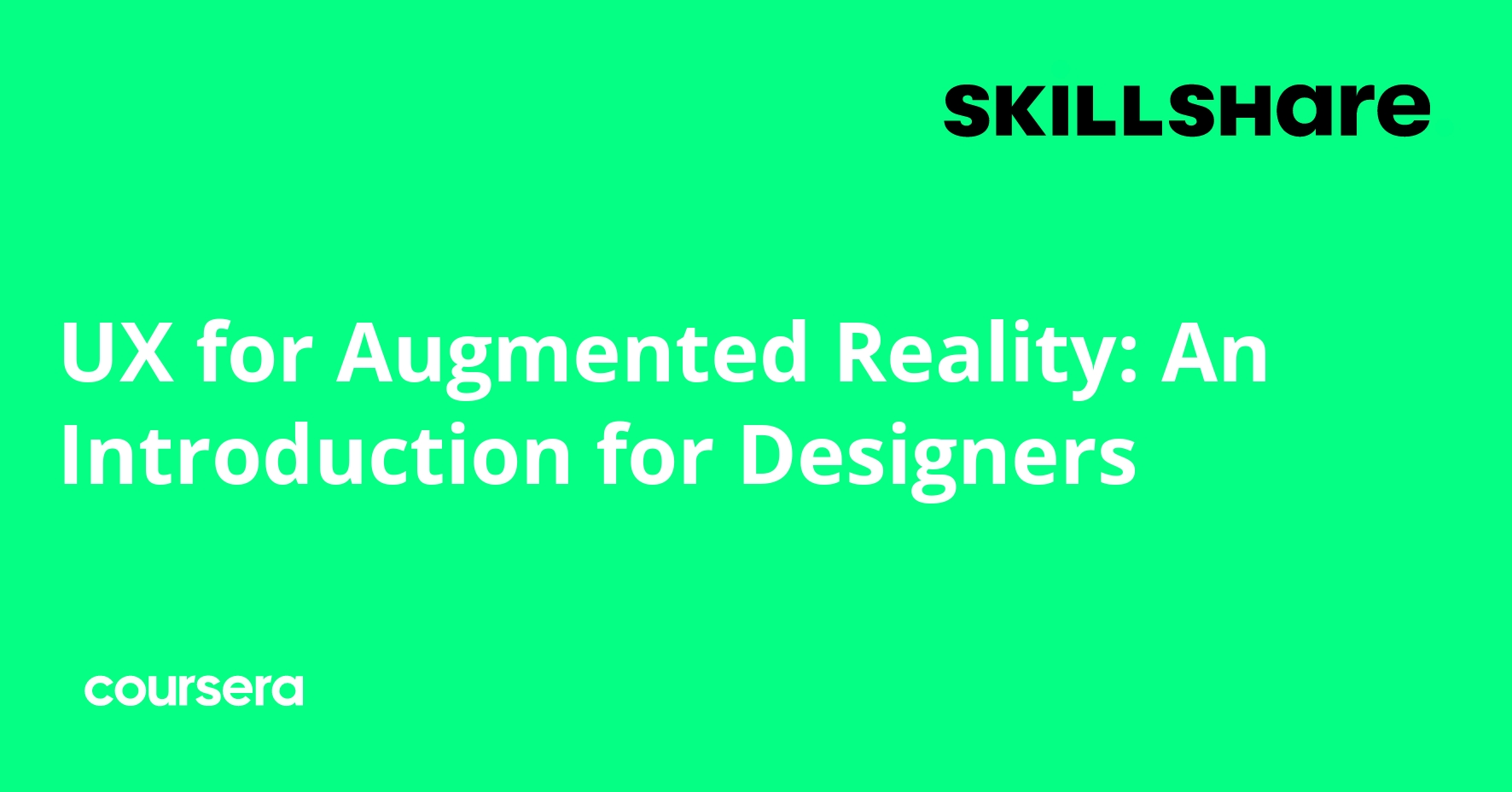 UX for Augmented Reality: An Introduction for Designers