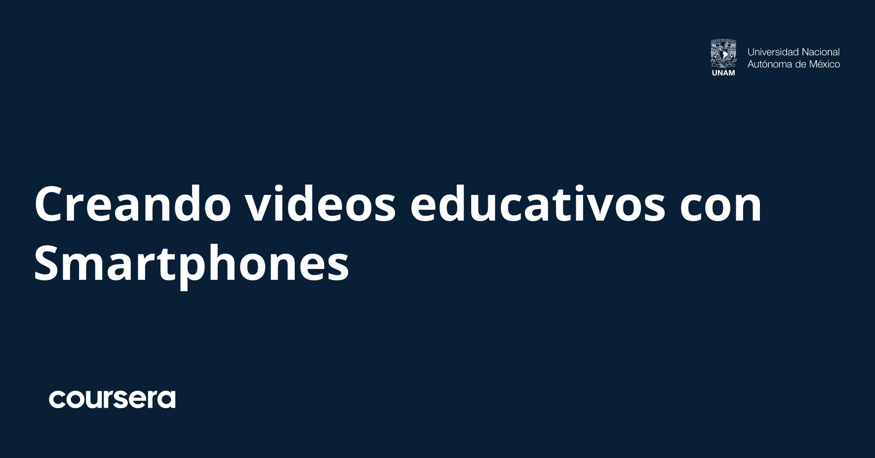 Creating Educational Videos with Smartphones