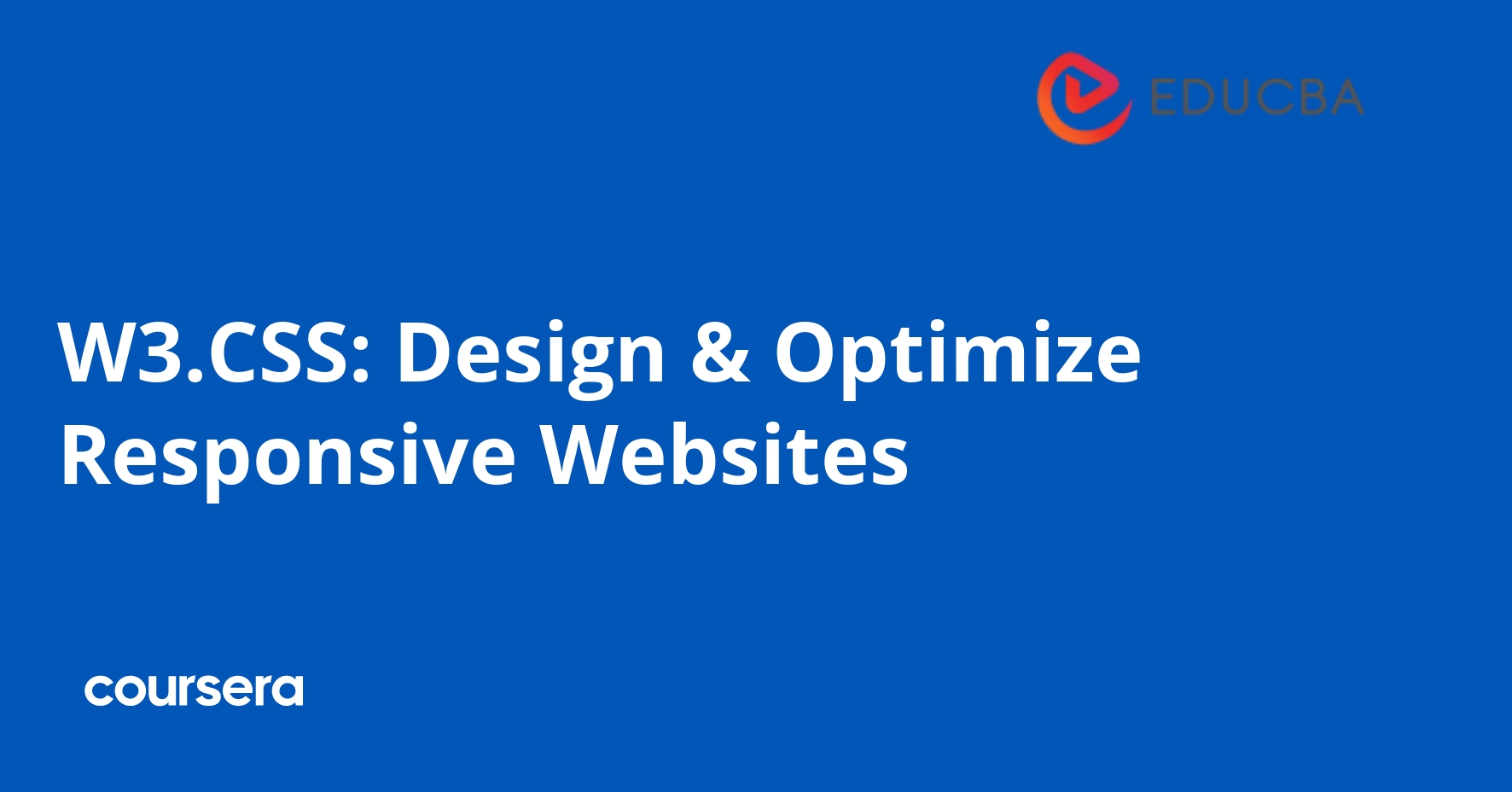 W3.CSS: Design & Optimize Responsive Websites