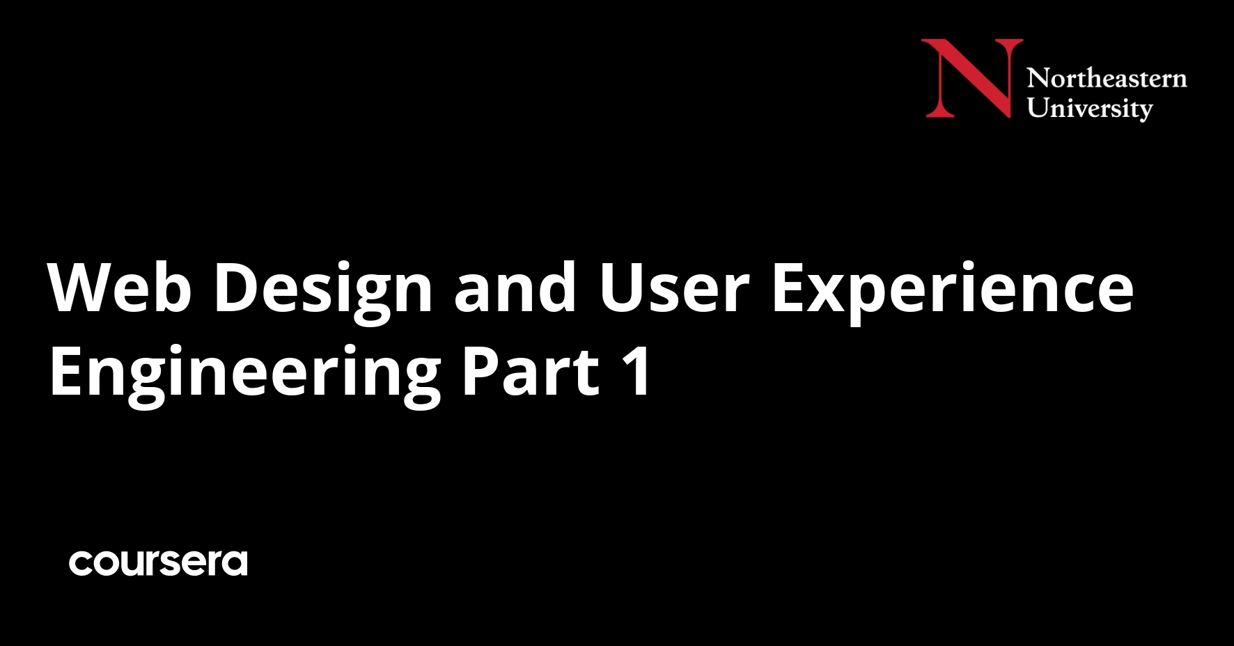 Web Design and User Experience Engineering Part 1