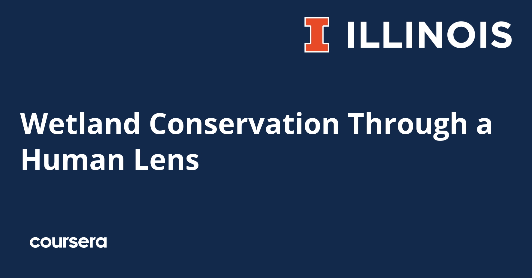 Wetland Conservation Through a Human Lens