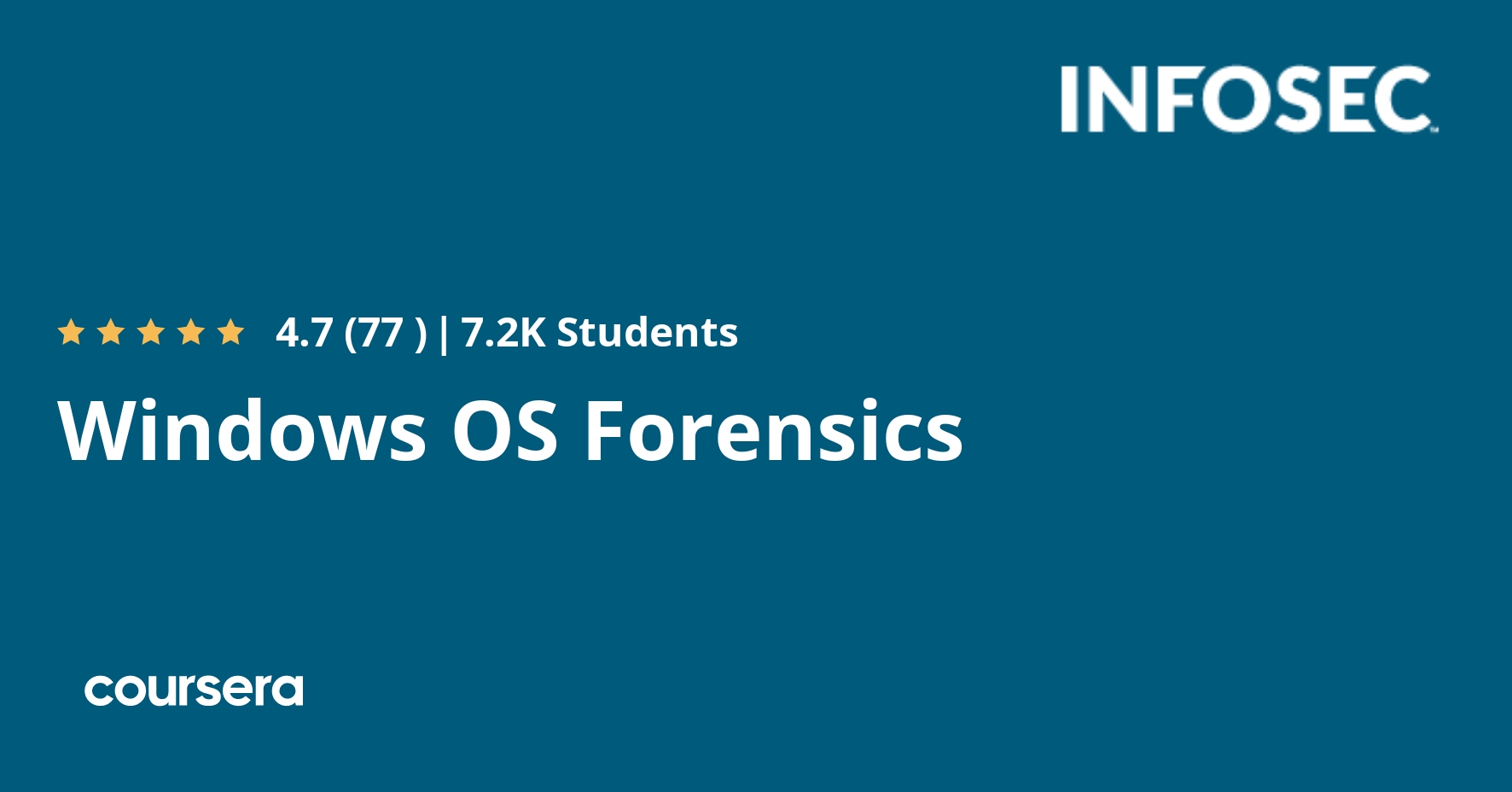 Windows OS Forensics Coursera
