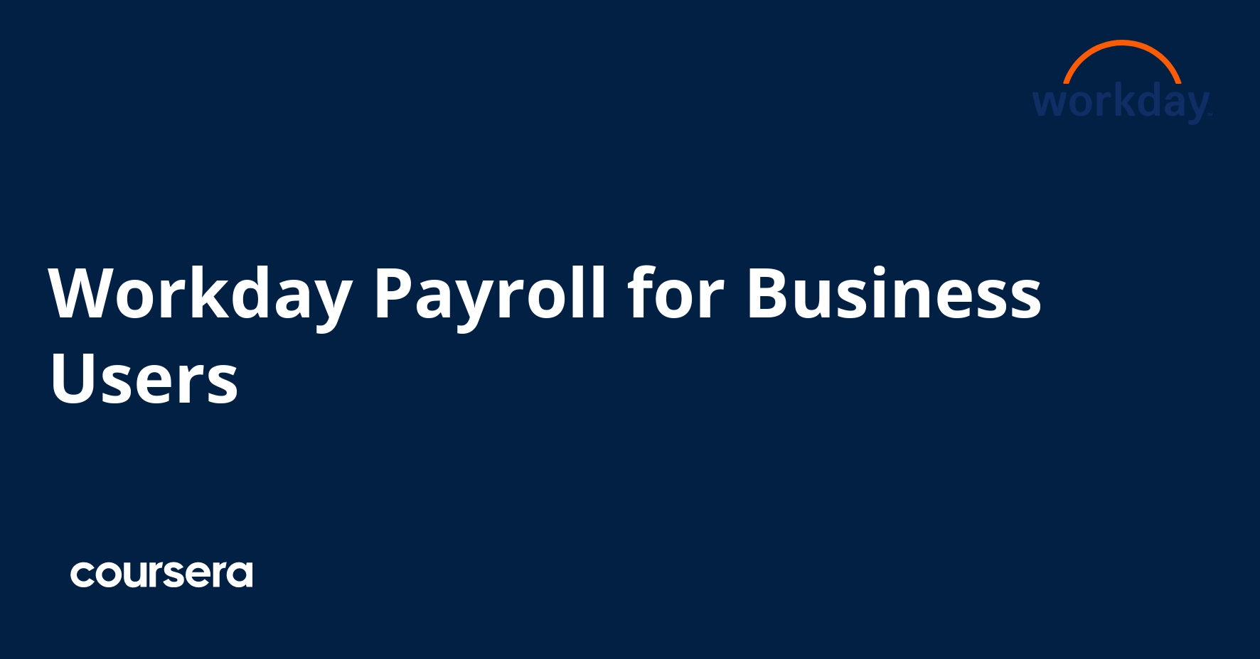 Workday Payroll for Business Users