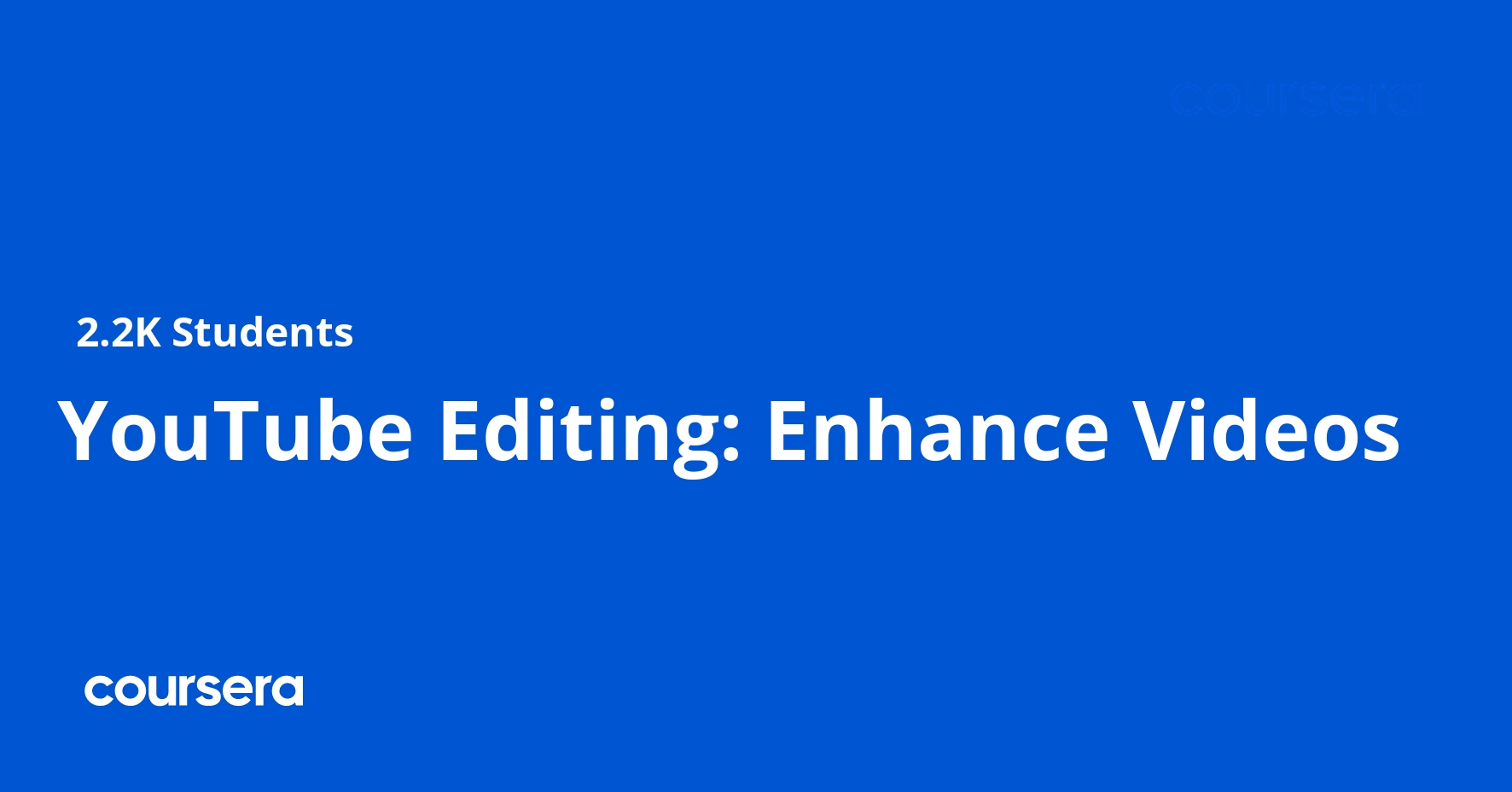 YouTube Video Editing