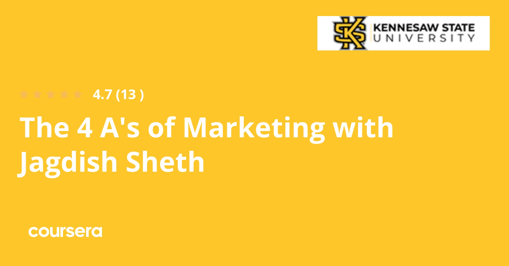 The 4 A's of Marketing with Jagdish Sheth