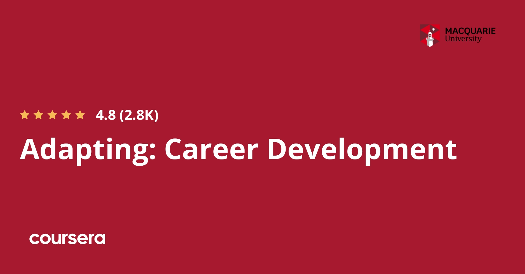 Adapting: Career Development