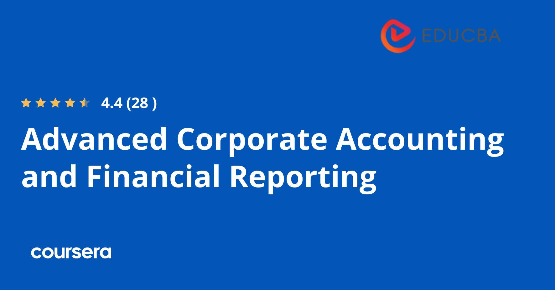 Advanced Corporate Accounting and Financial Reporting