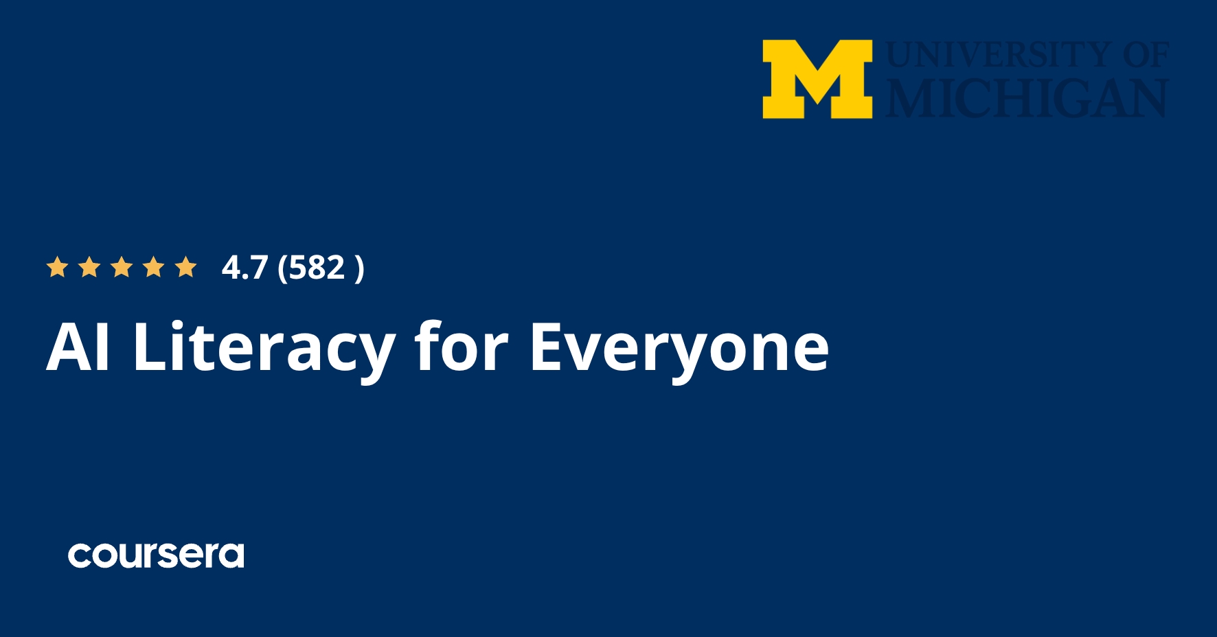 AI Literacy for Everyone