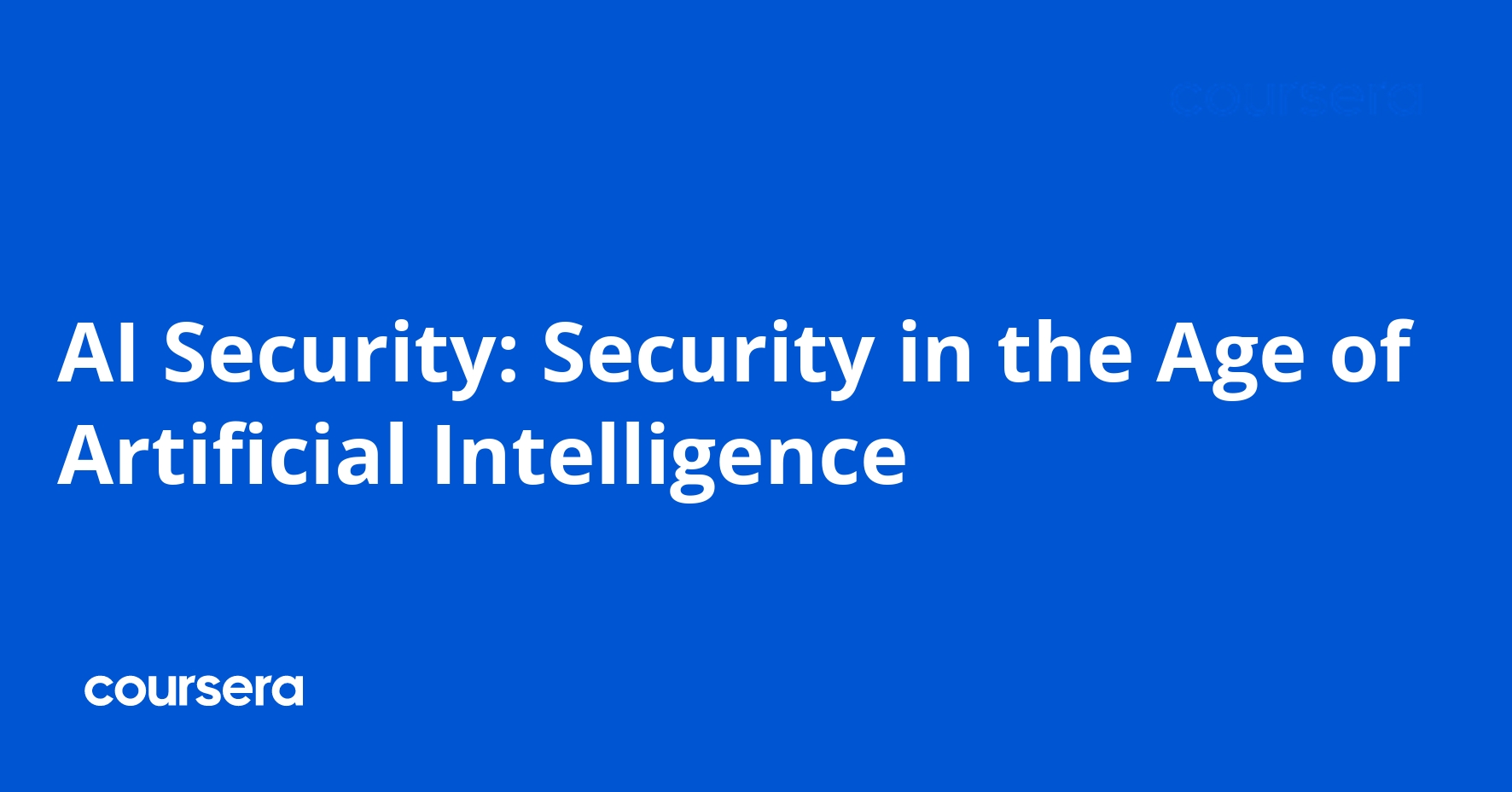 AI Security: Security in the Age of AI