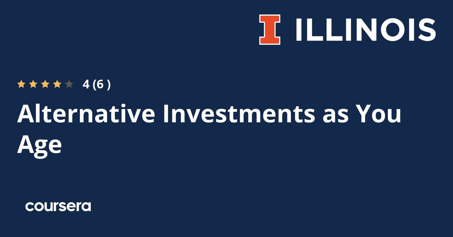 Alternative Investments as You Age