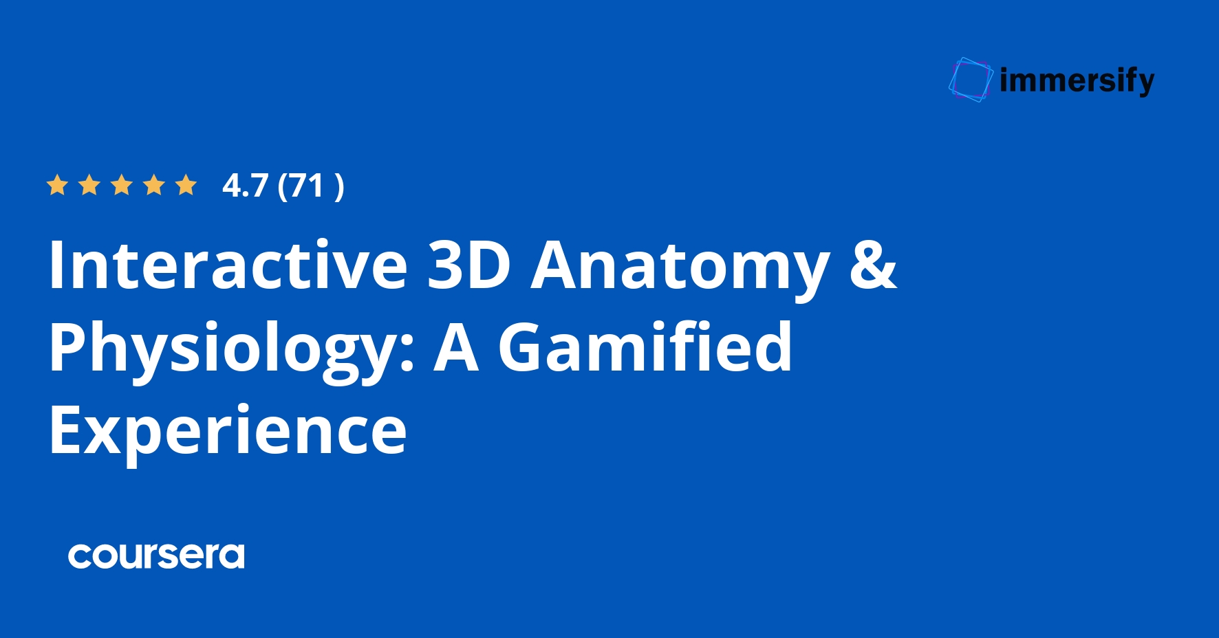 Interactive 3D Anatomy & Physiology: A Gamified Experience