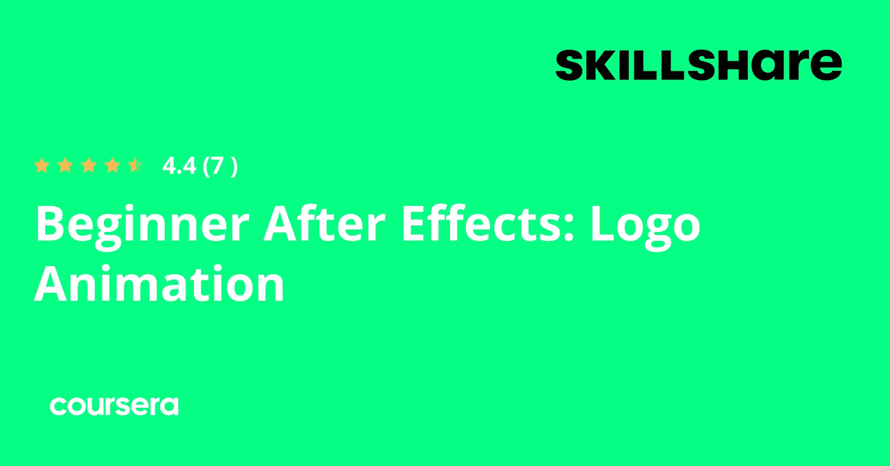 Beginner After Effects: Logo Animation