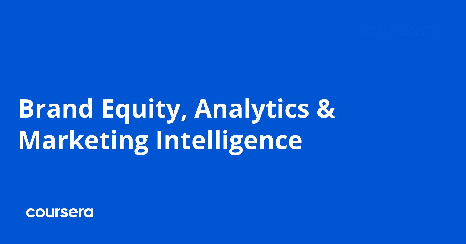 تحليل العلامة التجارية وذكاء التسويق