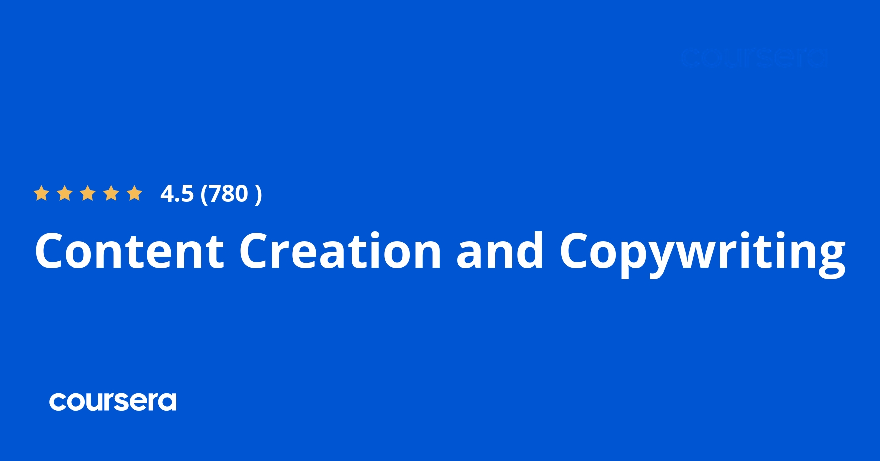 Content Creation and Copywriting