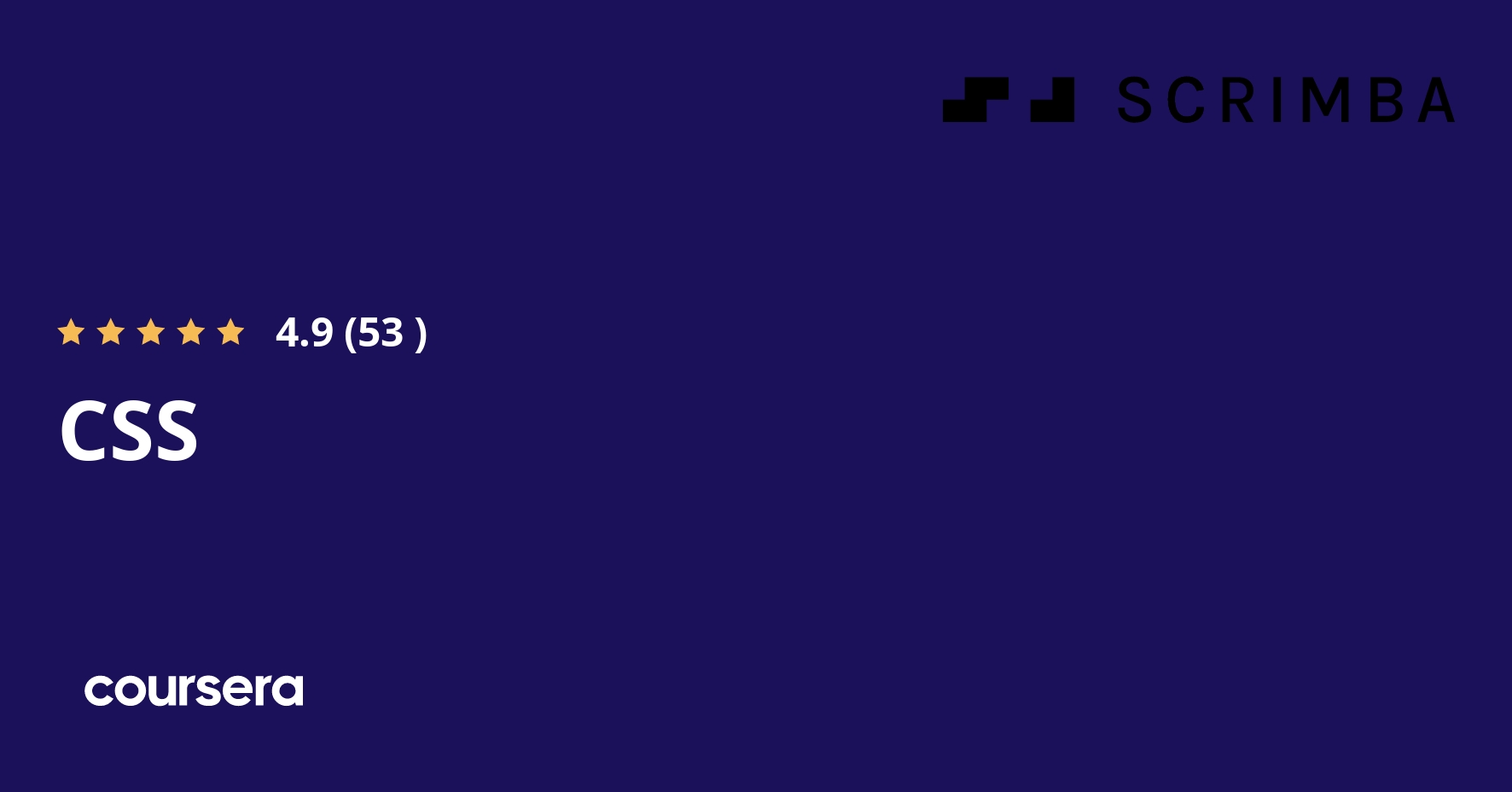 CSS | Coursera