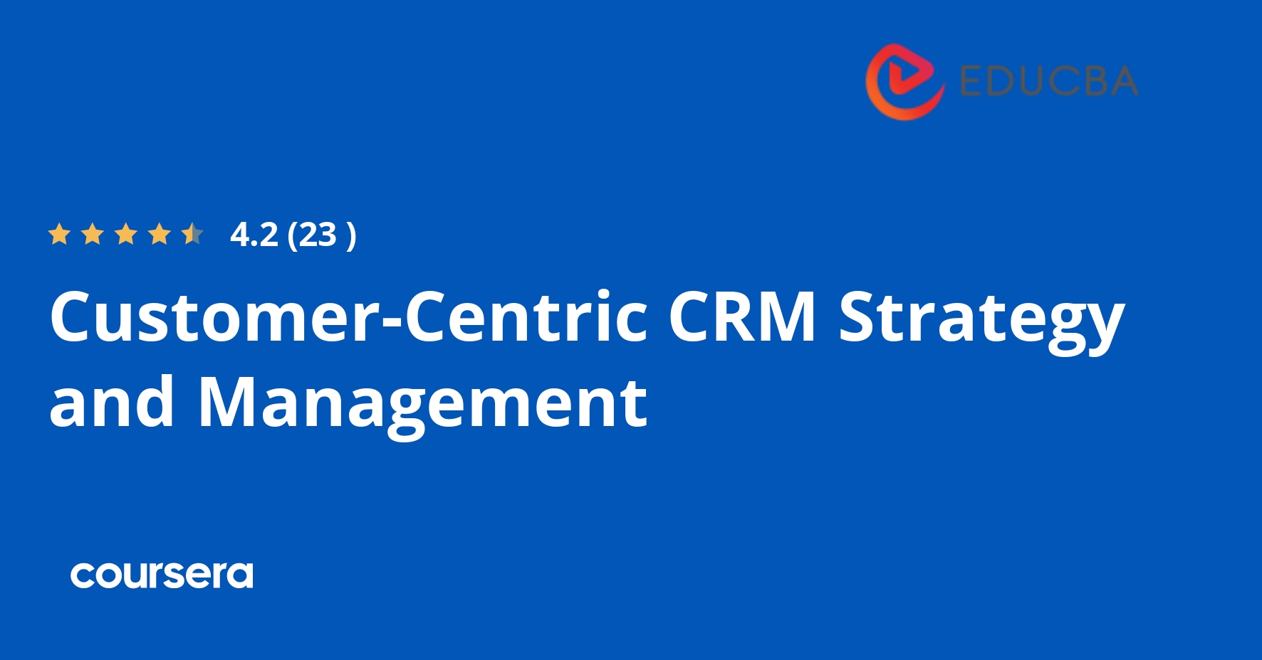 Customer-Centric CRM Strategy and Management