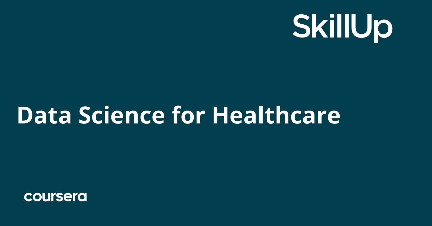Data Science for Healthcare