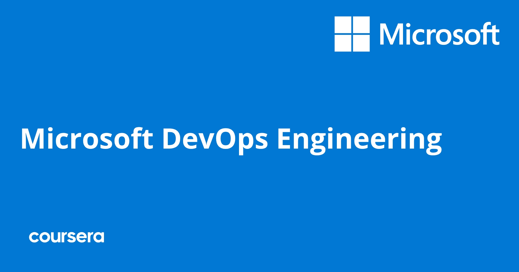 Microsoft DevOps Engineering Professional Certificate