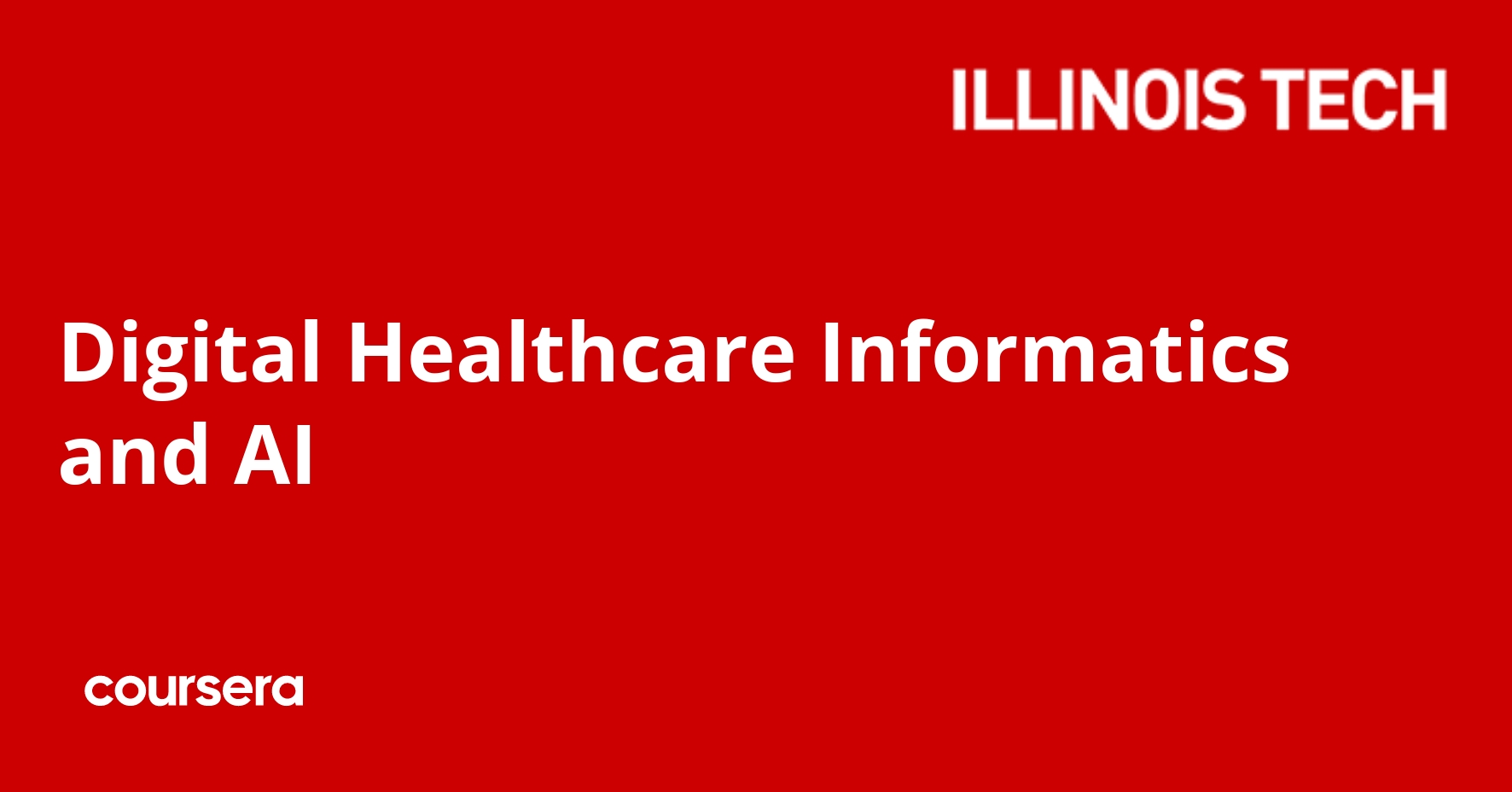 Digital Healthcare Informatics and AI