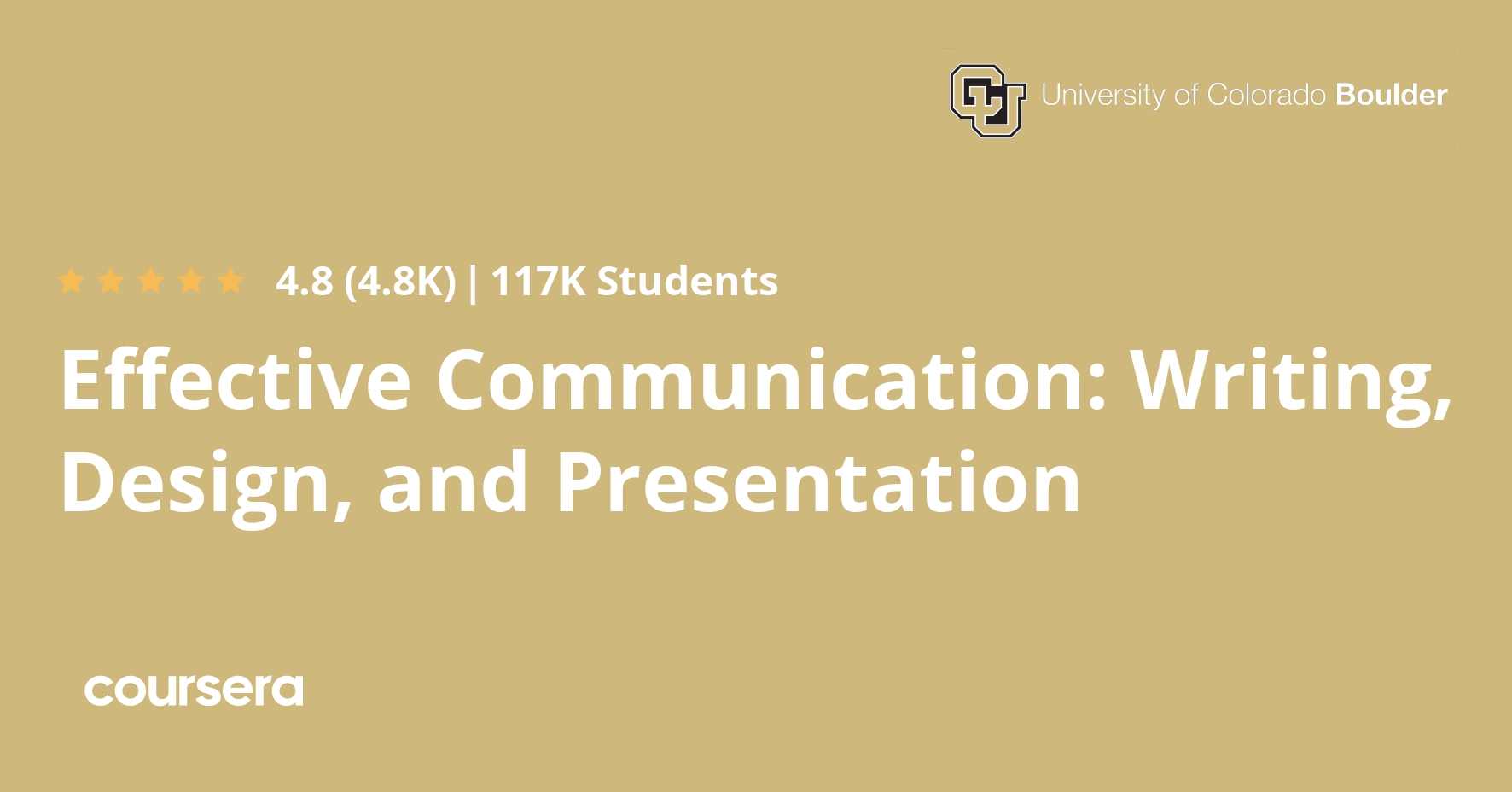 Effective Communication Writing Design And Presentation Coursera