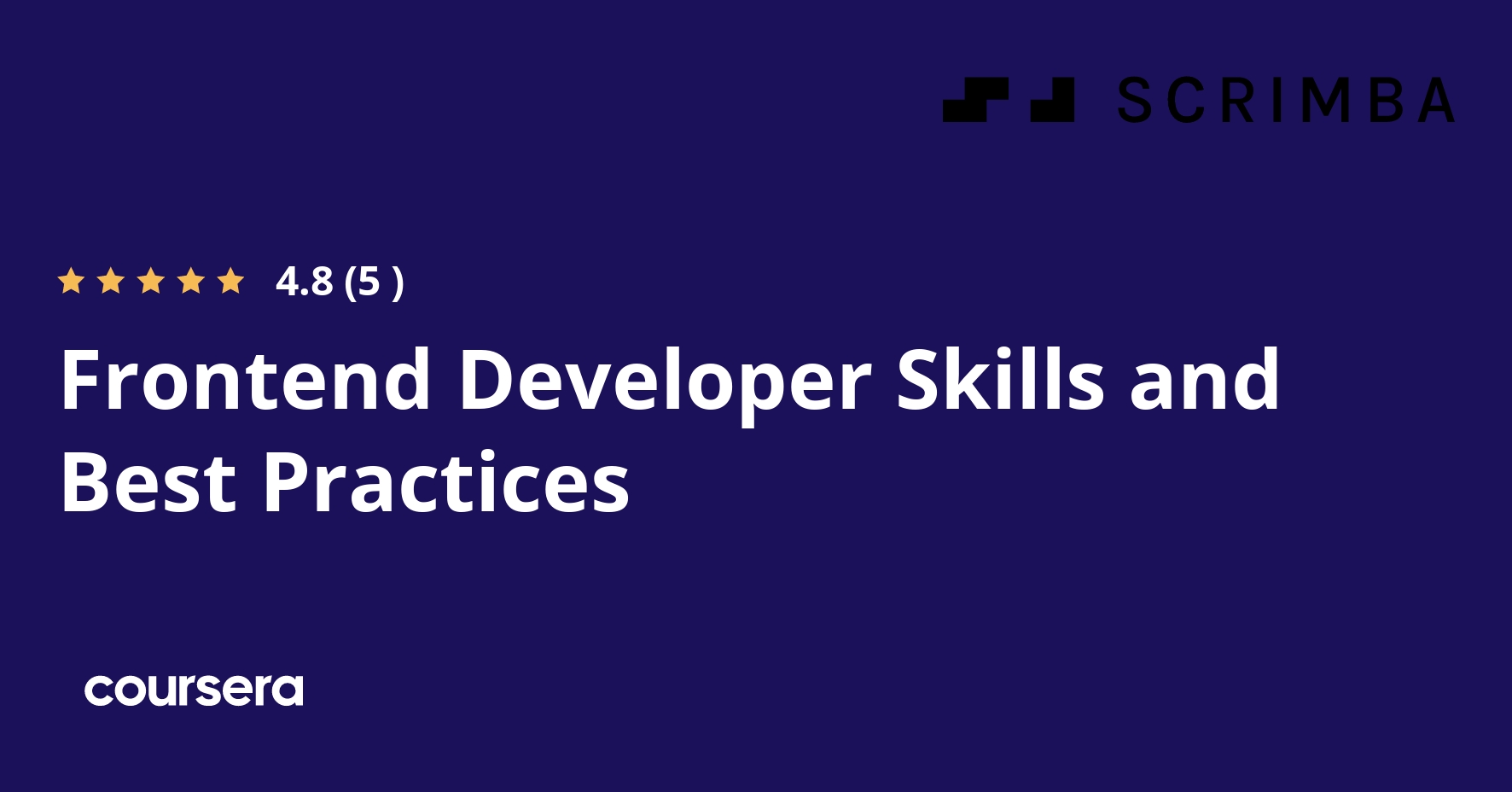 Frontend Developer Skills and Best Practices | Coursera
