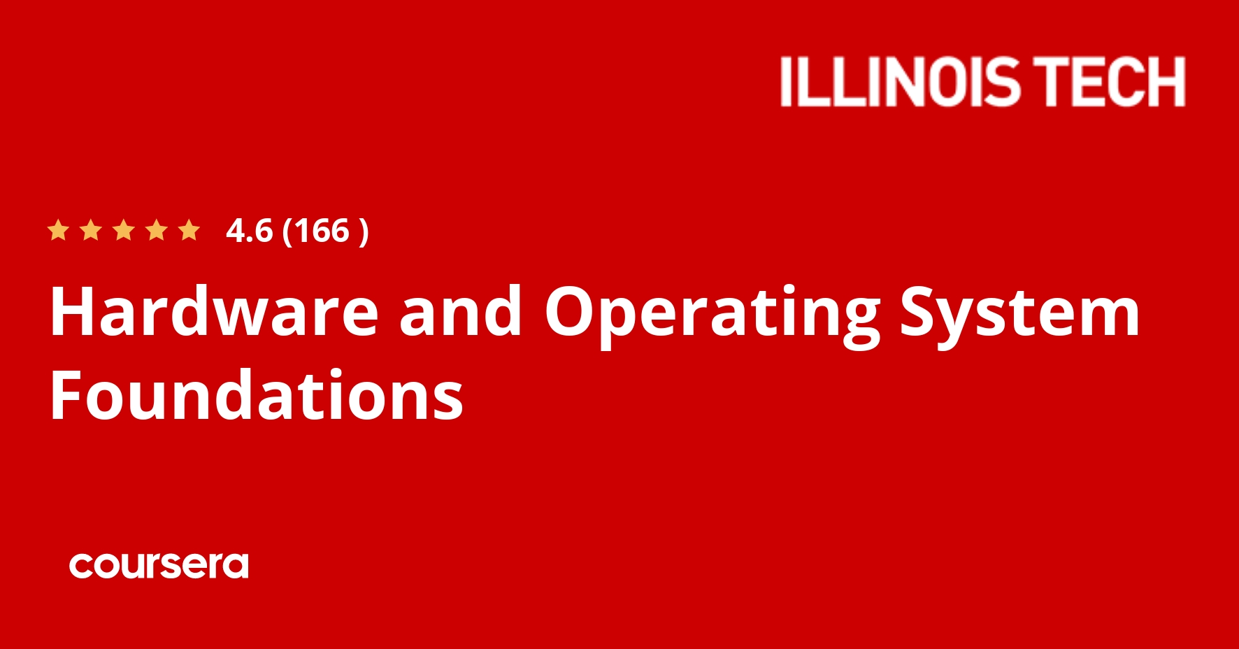 Hardware and Operating System Foundations